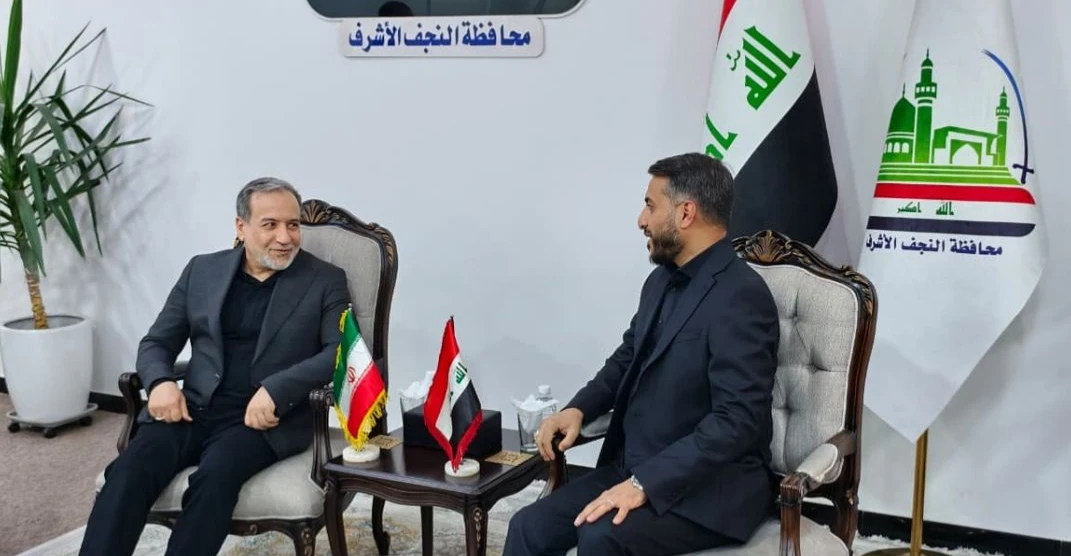 النجف تبحث مع عراقجي ترتيبات تشييع علي خامنئي
