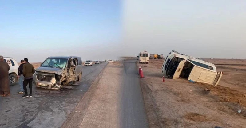 Zikar'da intihar girişimi ve araç devrilmesi: 1 ölü, 3 yaralı.