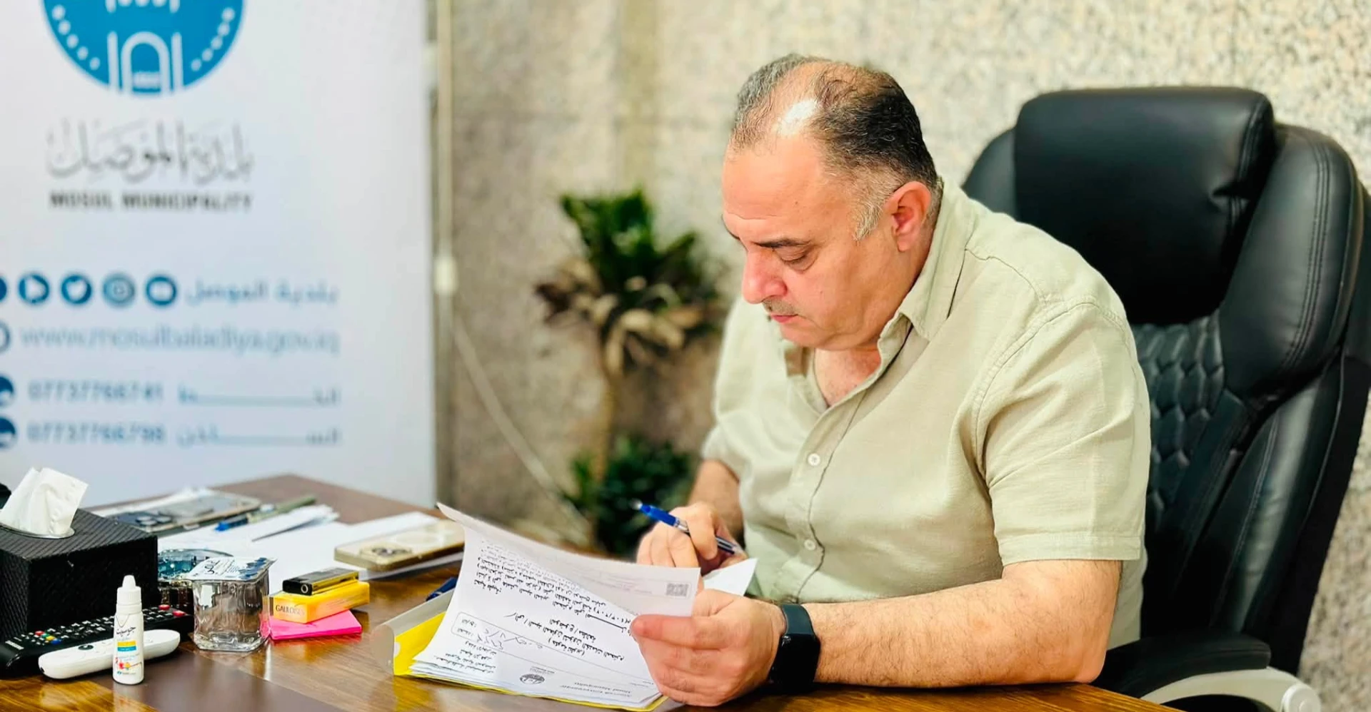 بلدية الموصل تبدي استعدادها لرفع "ساتر داعش" ومنح إجازات البناء فور وصول الكتب الرسمية