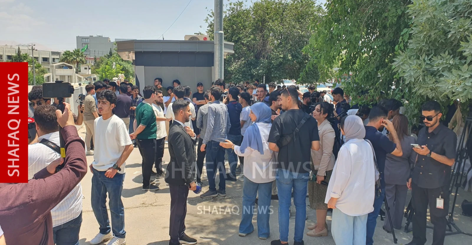 أخطاء بامتحان اللغة العربية.. طلبة السادس الإعدادي يحتجون في السليمانية