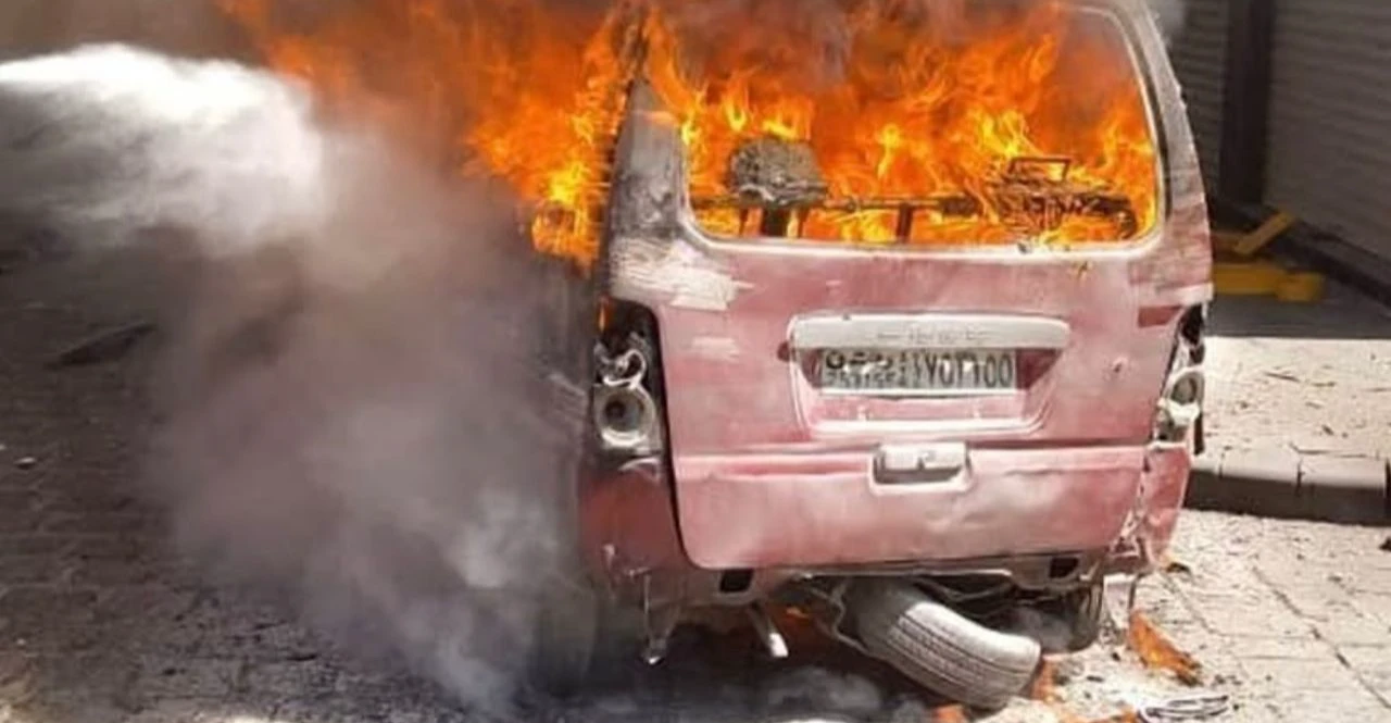 الداخلية السورية تعلن إصابة 18 شخصاً بانفجارين خارج النطاق الأمني لماكرون بدمشق