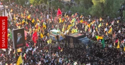 Ali Khamenei funeral procession reaches Iraq's Najaf
