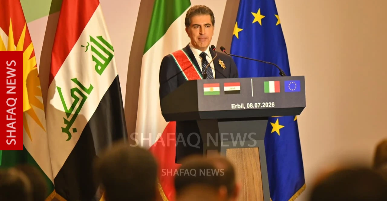 إيطاليا تمنح نيجيرفان بارزاني "أرفع وسام" (صور)