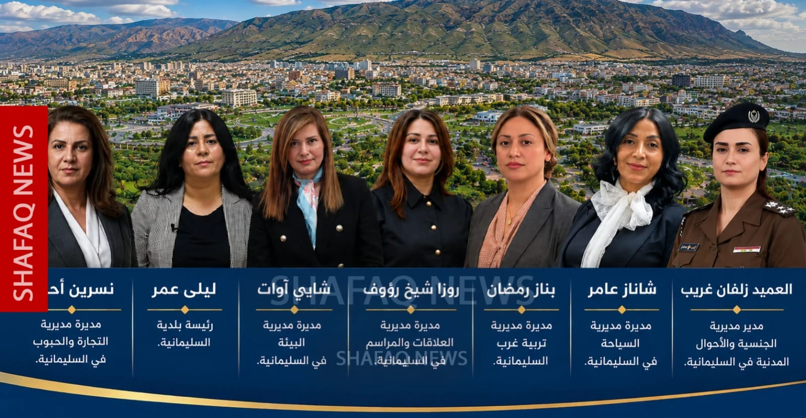 Women build stronger presence in Al-Sulaymaniyah’s institutions