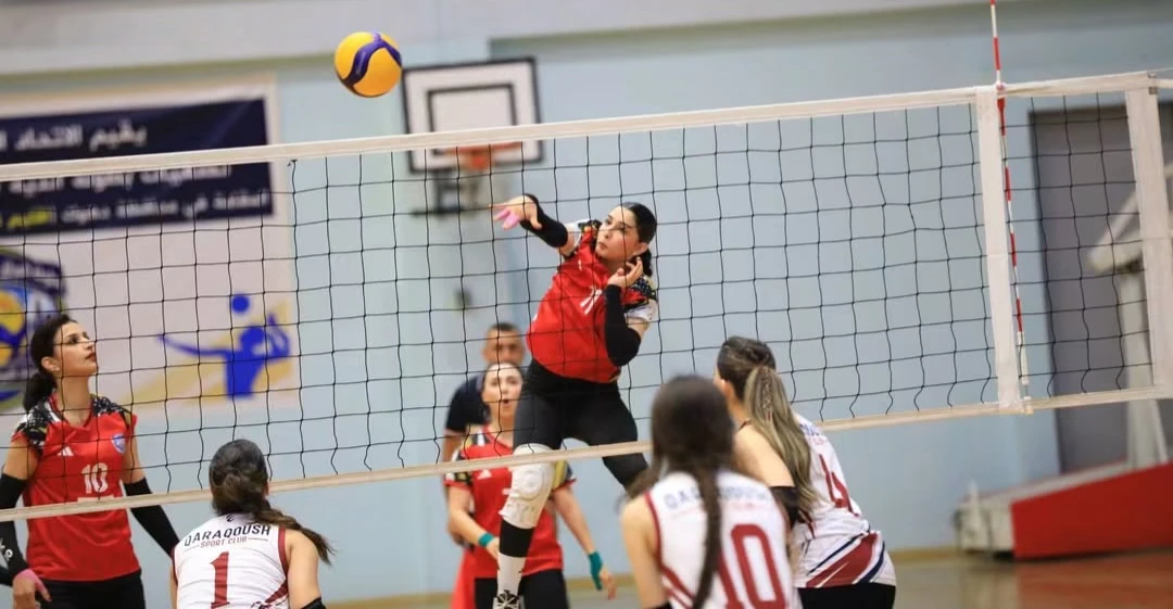 Karaquş ve Afrodit, Irak Kadınlar Voleybol Ligi yarı finalinde yer.