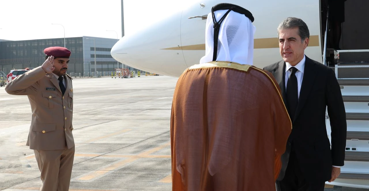 Neçirvan Barzani Doha'da eski Katar Emiri'nin cenaze törenine katıldı