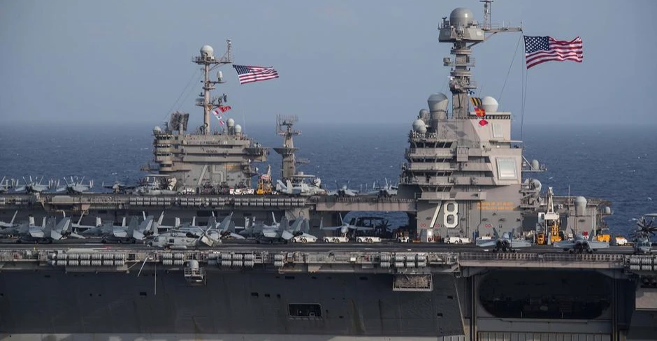 US confirms blockade of Iranian ports