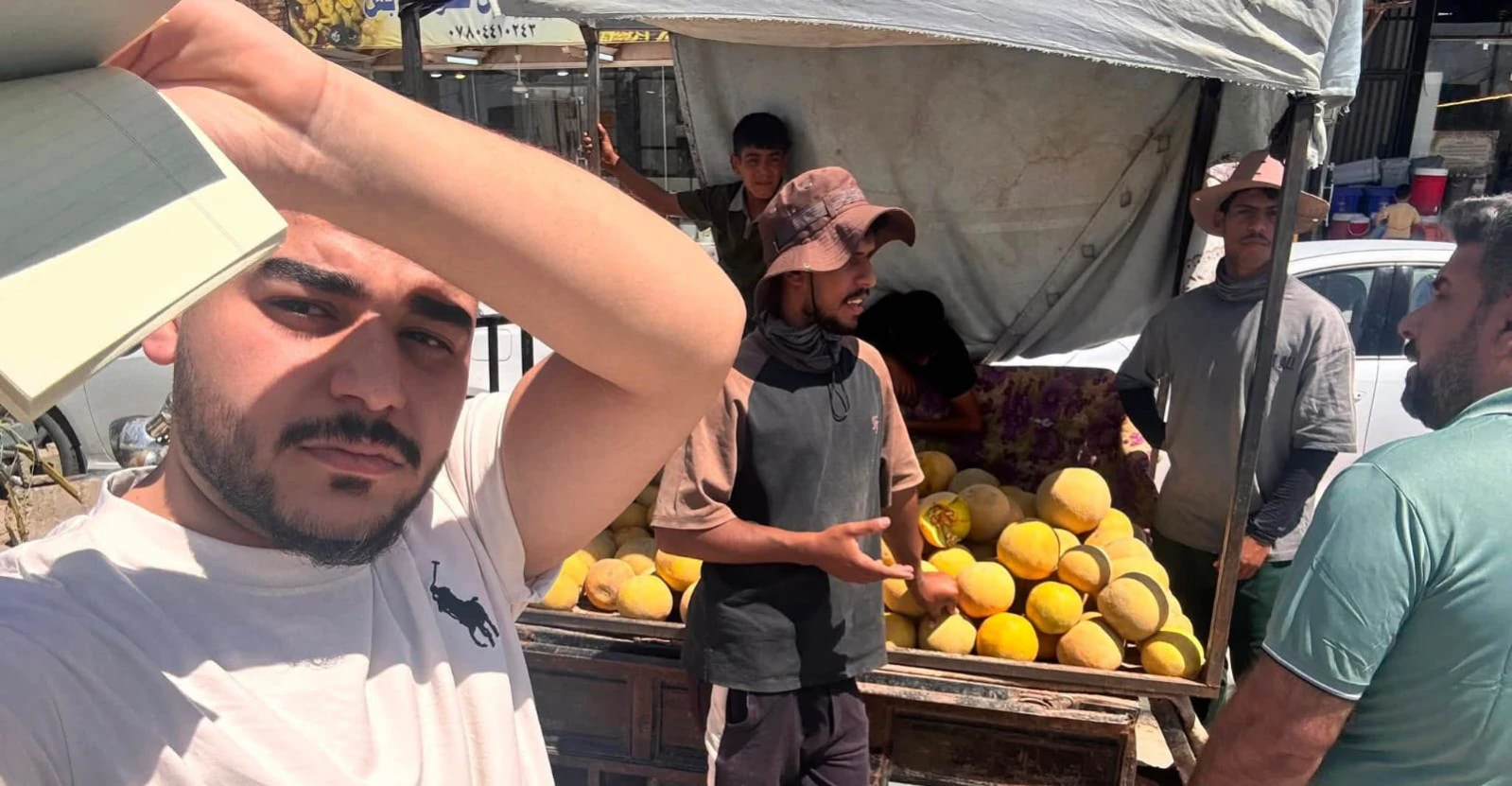 النجف تبدأ مسحاً للباعة المتجولين وإحصاءً إلكترونياً للمناحل لأول مرة
