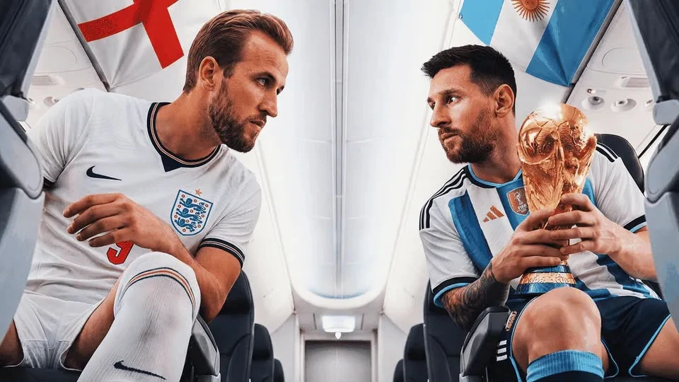 إنكلترا والأرجنتين في صدام تاريخي لحسم بطاقة نهائي كأس العالم