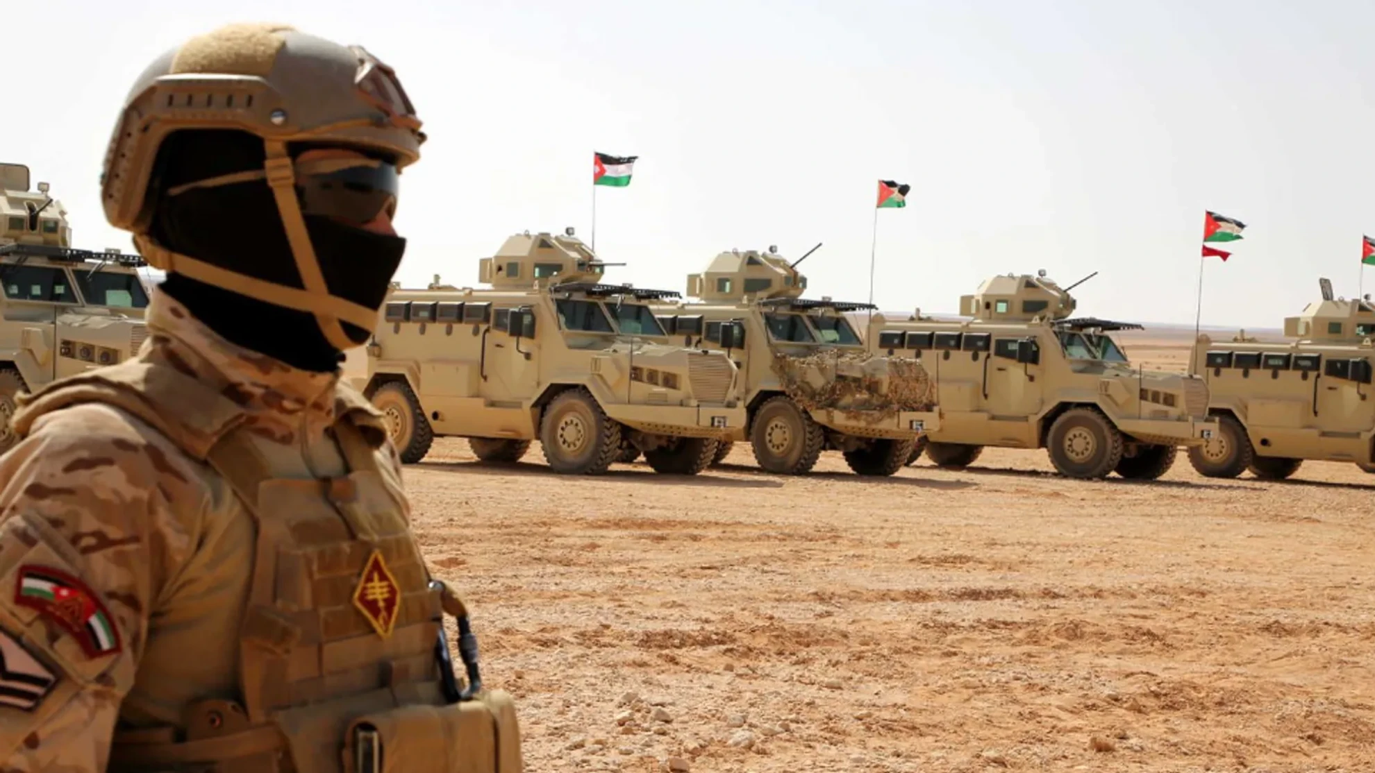 Jordan says air defenses intercepted eight Iranian missiles