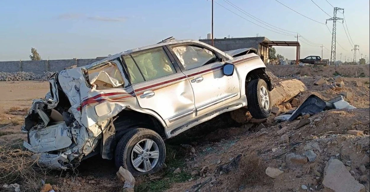 گیانلەدەسدان و زەخمداربۊن دوو ئەفسەر لە دژە تیرۆر وە رۊداویگ هاتوچوو لە سەڵاحەدین