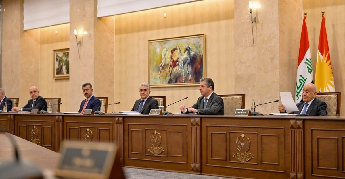 مجلس وزراء كوردستان يقرّ حزمة قرارات أبرزها خفض ديون مشتركي الكهرباء