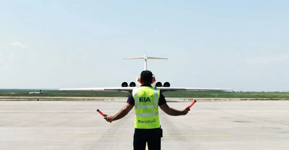 Erbil Havalimanı, yakınına düşen drone sonrası uçuşların durmadığını.