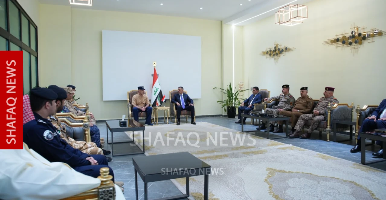 İran saldırısının ardından Basra’da Kuveç sınır kapısında Irak-Kuveç.