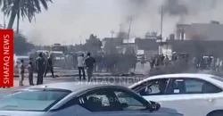 محتجون يقطعون طريق "كركوك – يايجي" للمطالبة بحلول عاجلة لأزمة الكهرباء (فيديو)