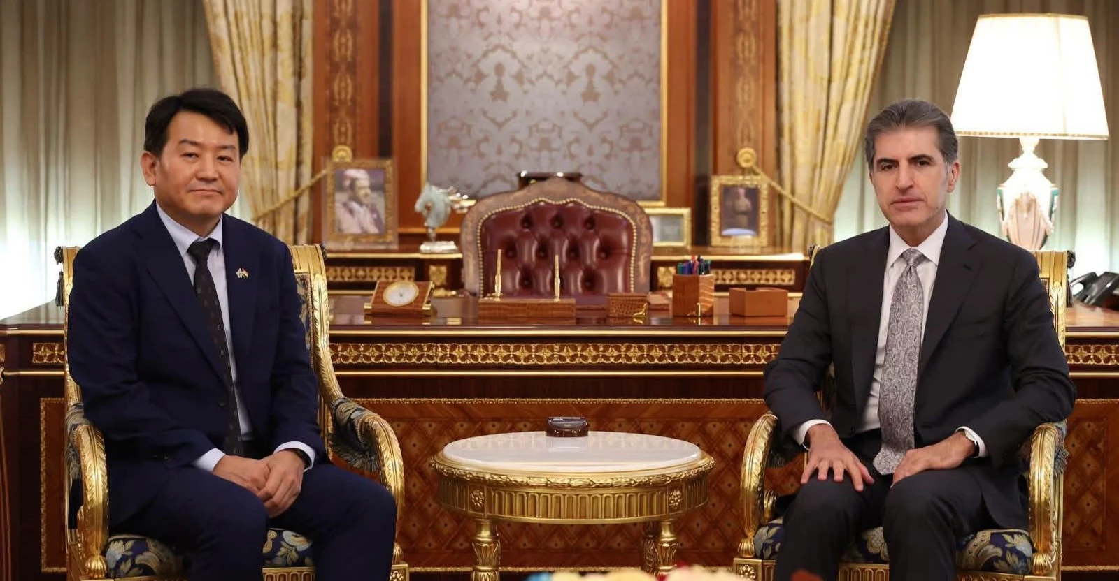 Barzani, Güney Kore ile ilişkileri genişletme istediğini yineledi