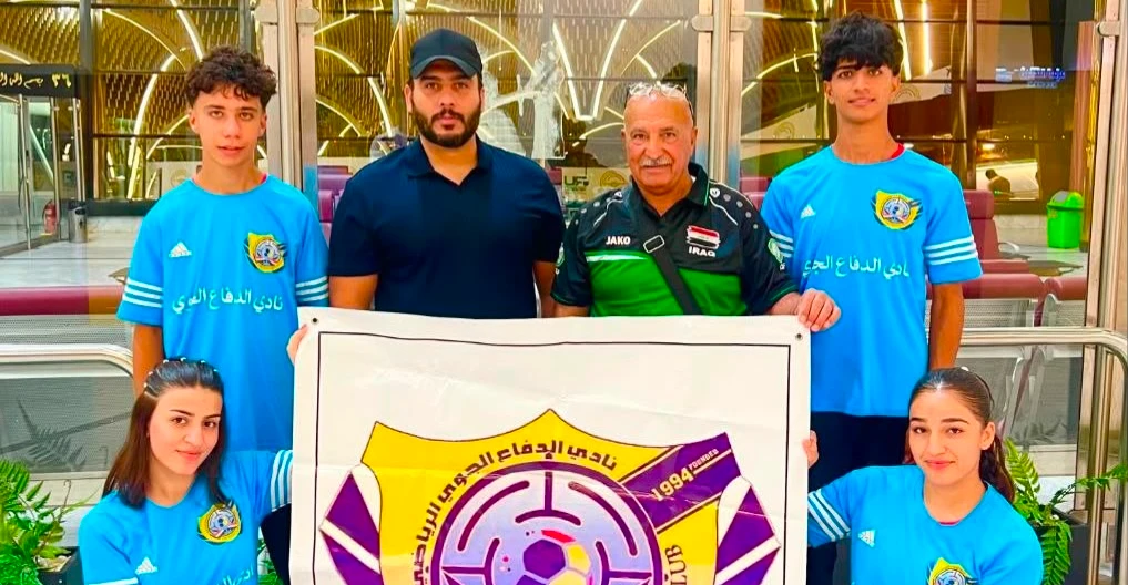 Hava Savunma Spor Kulübü hız topu branşında Arap Kulüpler Şampiyonası.