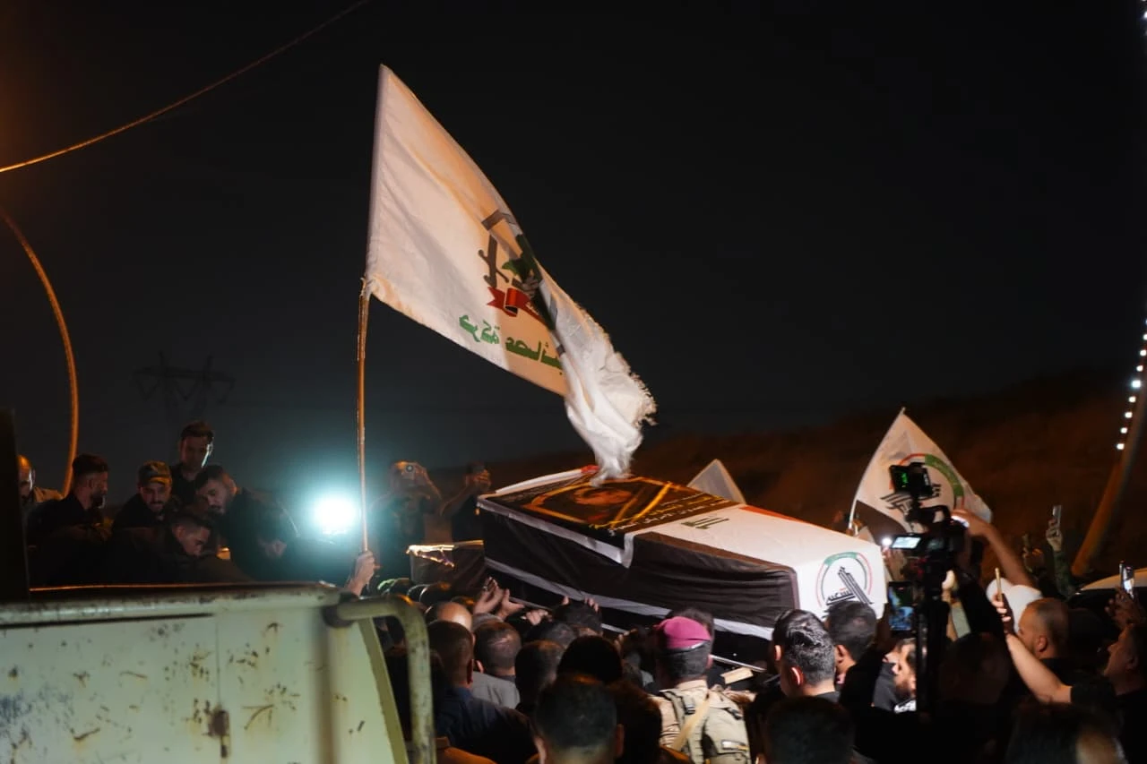 Funerals held in Mosul for PMF members killed in US-Saudi strikes