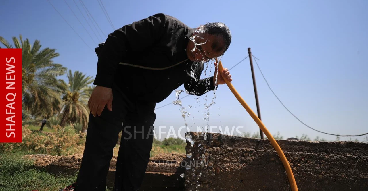 آب يستهل أيامه في العراق بحرارة خمسينية