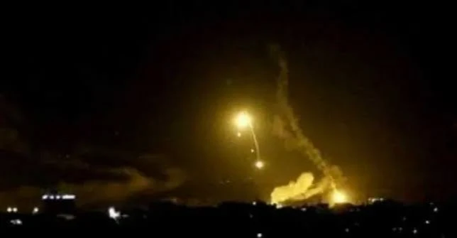 Drone attack sparks fire in Al-Sulaymaniyah