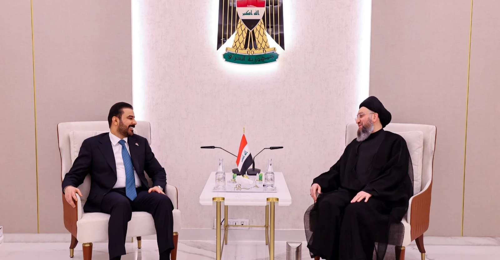 Iraq's Al-Hakim backs Al-Zaidi reform efforts