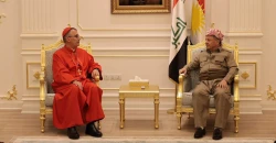 بارزاني وبطريرك الكنيسة الكلدانية يؤكدان حماية حقوق المسيحيين وترسيخ التعايش