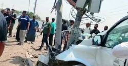 مصرع 6 زوار بحادث سير مروع في الديوانية