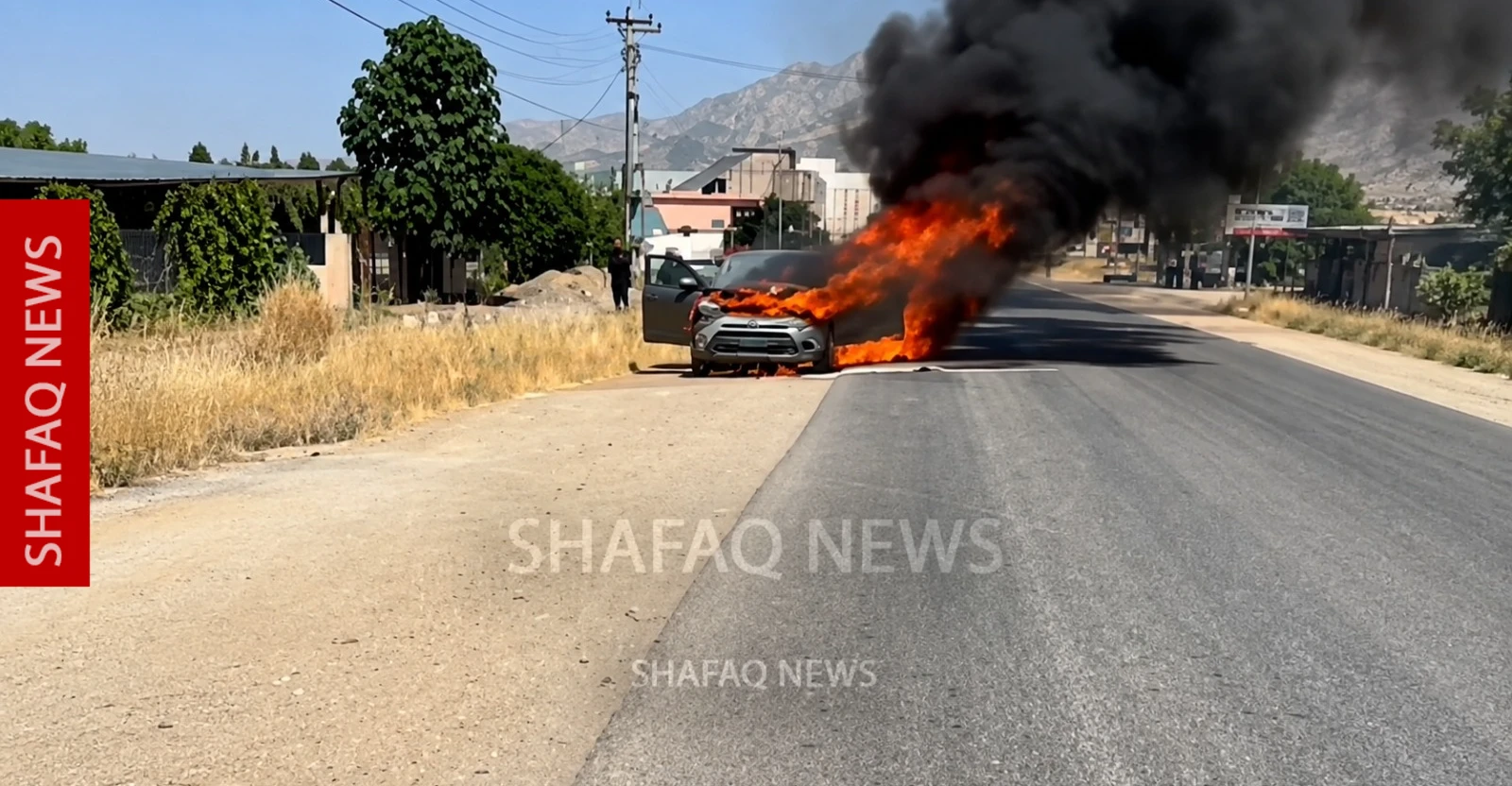 Duhok'ta yıl başından bu yana 11 araç yandı: Sürücülere uyarı