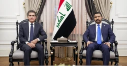 الزيدي: بحثنا مع نيجيرفان بارزاني حل الملفات العالقة وفق الدستور