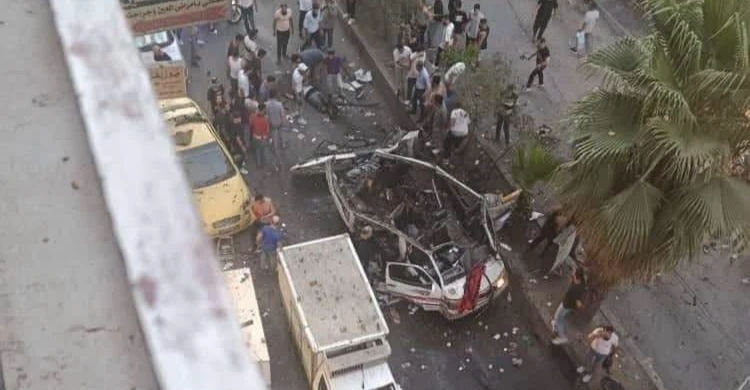 انفجار بحافلة "نقل ركاب" في العاصمة السورية