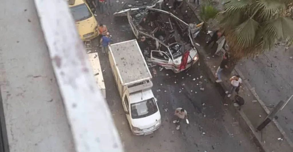 Suriye Sağlık Bakanlığı: Şam'da otobüs patlamasında 2 ölü, 13 yaralı