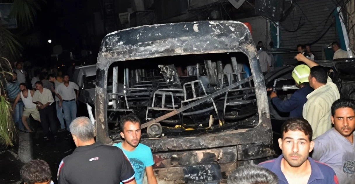 Suriye Sağlık Bakanlığı: Şam'da otobüs patlamasında 2 ölü, 13 yaralı