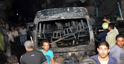 الصحة السورية تعلن حصيلة تفجير حافلة جرمانا