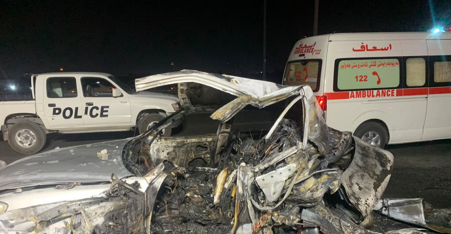 مصرع شخصين وإصابة آخرين بانقلاب سيارة في أربيل