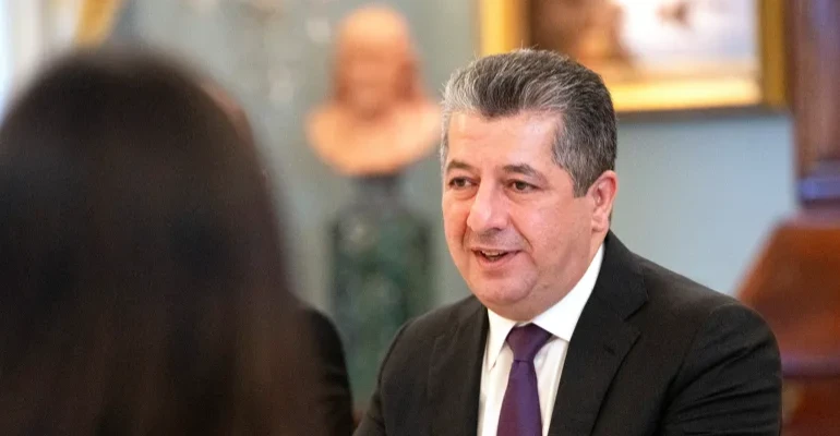 ‏مەسرور بارزانی: کوردستان تویش زیاتر لە هەزار پەلامار هاتیە و پشتگیری سنوردارکردن چەک کەیمن