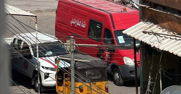 Basra'da daire çöktü, bir kadın enkaz altında aranıyor