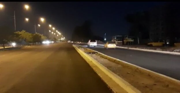 Bağdat'ta Şule Otoyolu'nda tanker kazası: yol kapatıldı