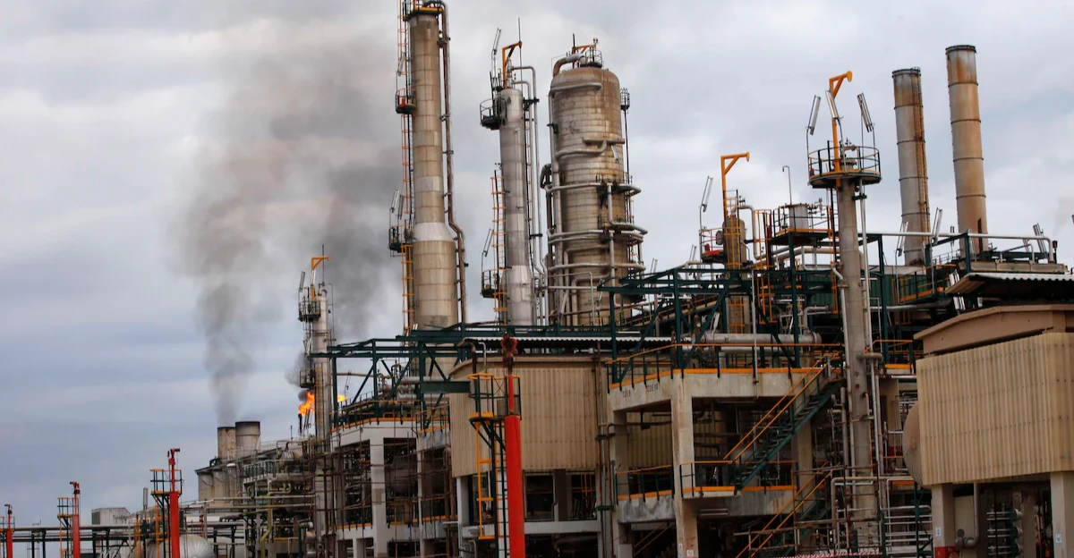 Zaviye petrol depolama alanında depoda patlamalar ve yangın çıktı
