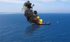 Houthi attack on commercial ship leaves 16 casualties