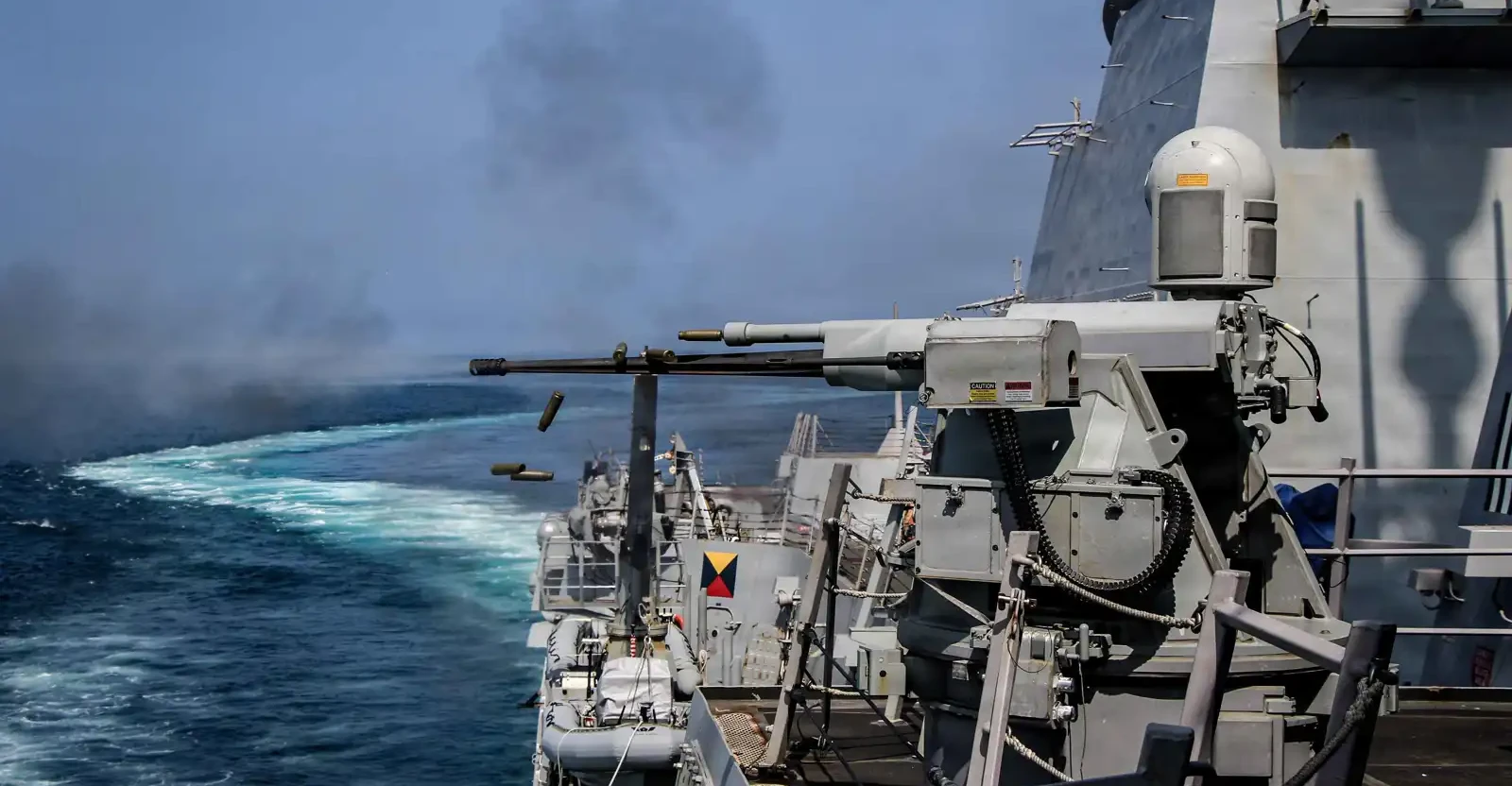 CENTCOM disables cargo ships engine near Iran blockade