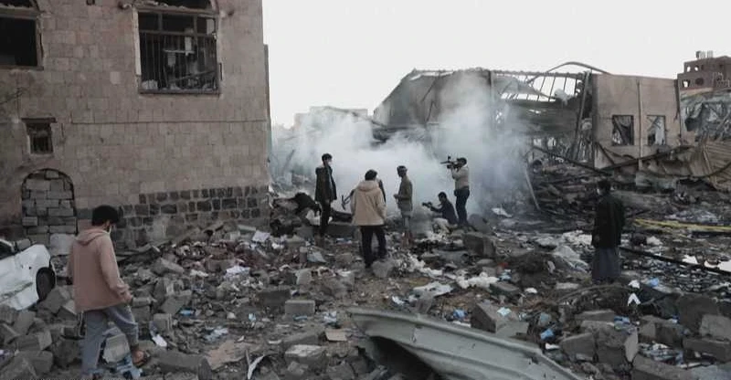 Yemen hükümet güçleri Ka'tibe'de Husilere drone saldırısı düzenledi