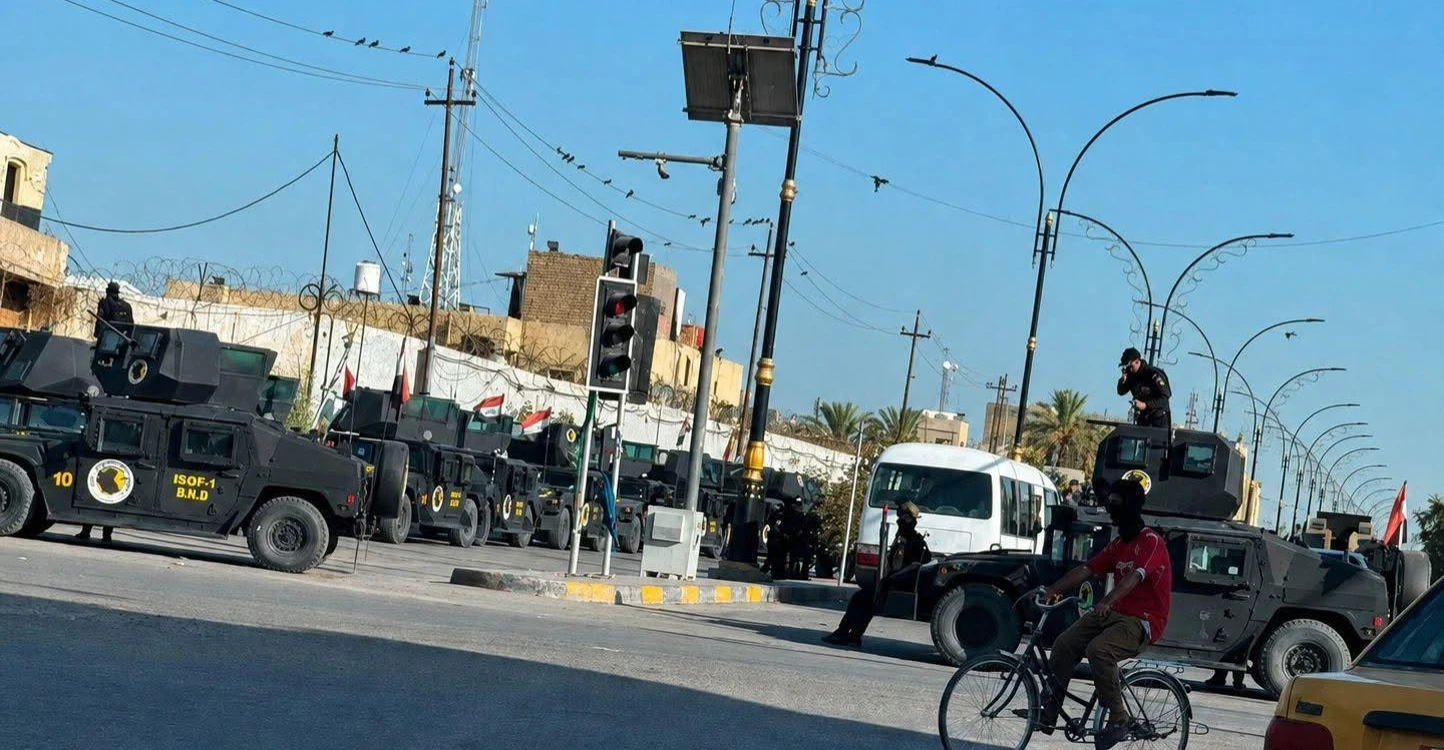Bağdat'tan Babil'e giden kuvvet, Hille Cezaevinde arama başlattı