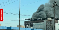 اندلاع حريق في جملونات داخل مستشفى الفيحاء وسط البصرة