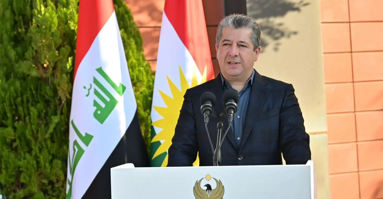 ‏مسرور بارزانی  پەلاماردان نویسینگەگەی  وە فڕۆکەیگ بیفڕۆکەوان ئیرانی دووپاتکەێد: هەڕەشەیگ راستەوخۆیە لەبان ئاسایش کوردستان