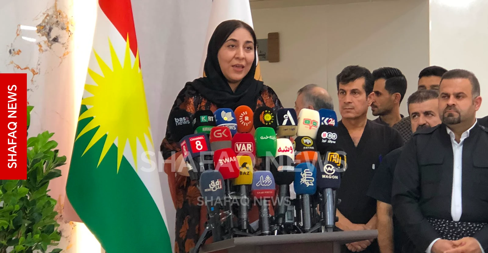 Erbil'de Rizgari Hastanesi danışma bölümleri yeniden hizmete açıldı