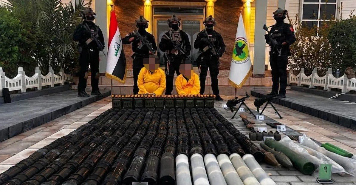 شفق نيوز..الاطاحة بتجار أسلحة وأدوات جارحة في بغداد