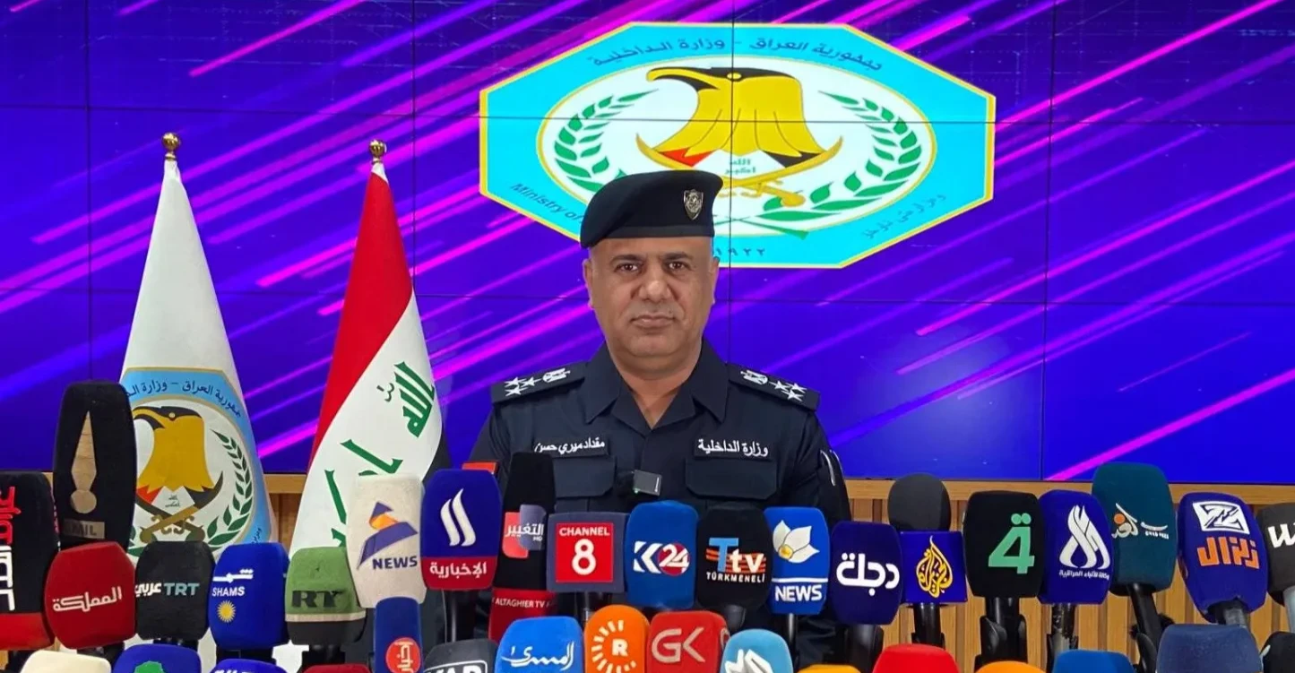 الداخلية تعلن انخفاض معدلات الجريمة في العراق وتصنّف بغداد في الصدارة