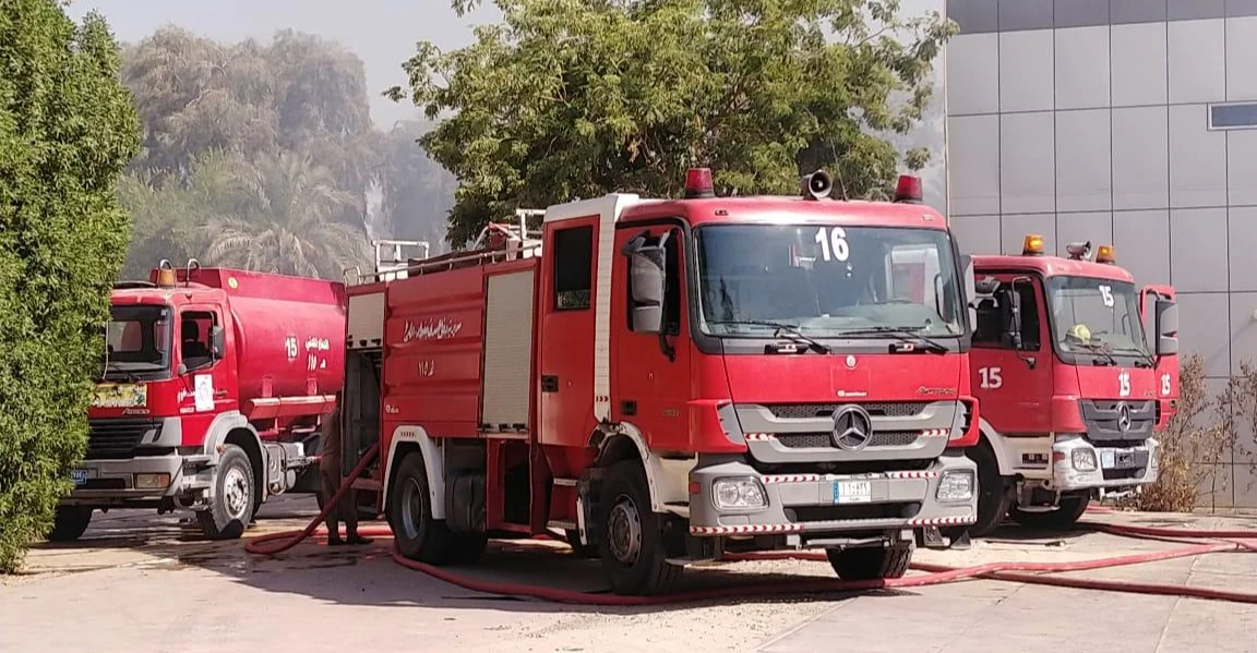حريق داخل مخبز في كركوك يصيب ثلاثة أشخاص
