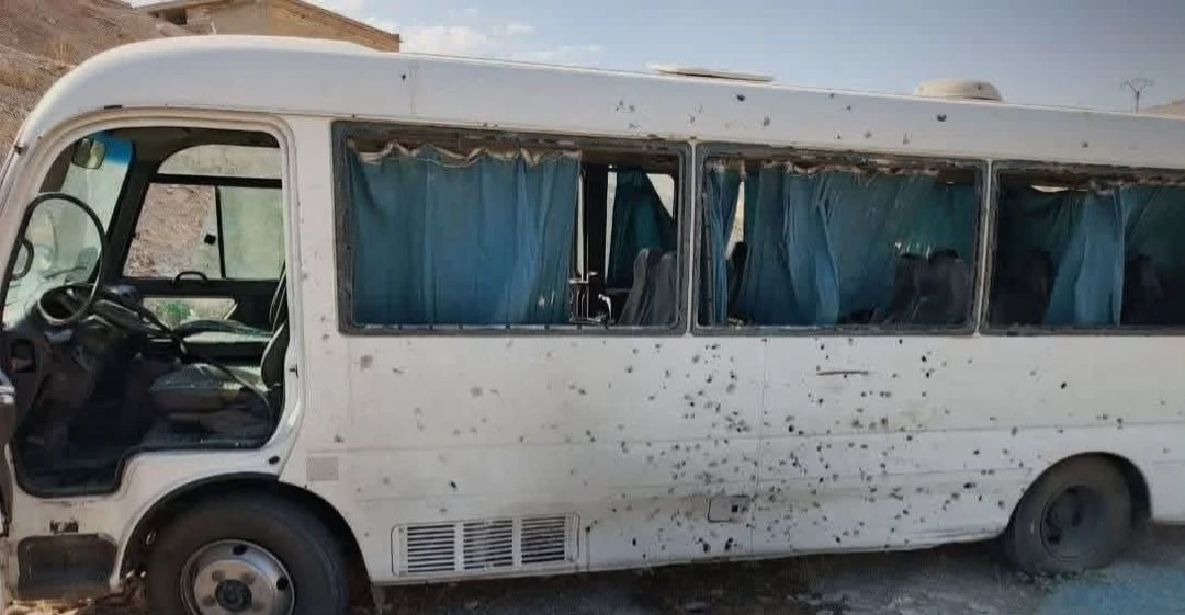 إصابات بانفجار عبوة ناسفة بحافلة في ريف دمشق