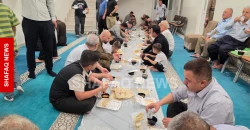 السليمانية.. جامع "سرچنار الكبير" يحيي المولد النبوي بمأدبة لـ1500 شخص (صور)